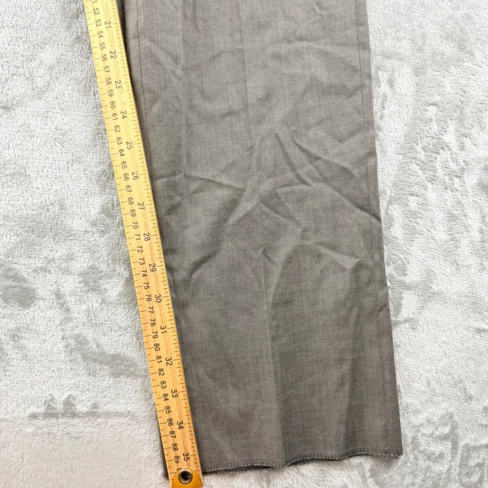 Bloomingdale's Men's 36R Taupe‎ Wool Blend Dress Pants BLS22010PW